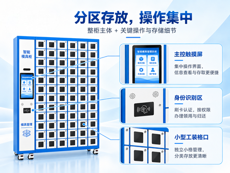 智能模具柜(图2) 智能模具柜(图2)